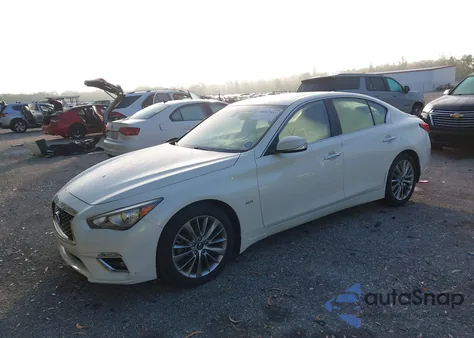 2019 Infiniti Q50 3.0T Luxe from USA, damaged, VIN JN1EV7AP1KM513252